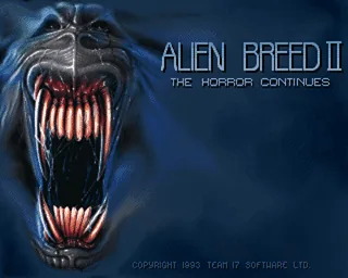 Alien Breed II - The Horror Continues (Europe) (AGA) title screen