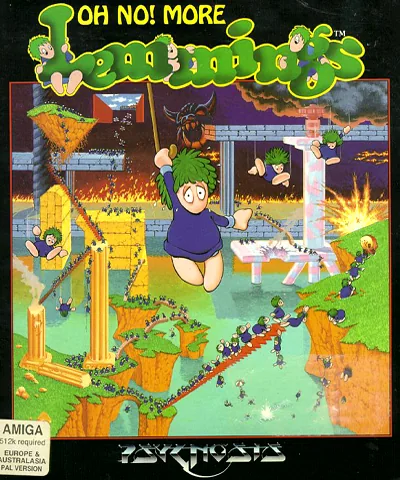 Oh No! More Lemmings (Europe) (Addon) cover