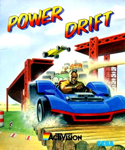 Power Drift (Europe) (Compilation - Wheels of Fire - The Ultimate Driving Compilation) cover art for Commodore Amiga