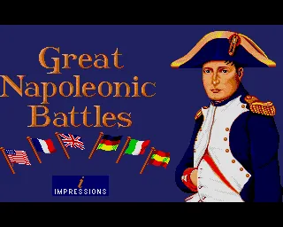 Great Napoleonic Battles title screen