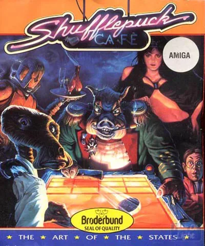 Shufflepuck Cafe (France) (v1.0) (Compilation - NRJ - La Compil'Action Vol.2) cover art for Commodore Amiga