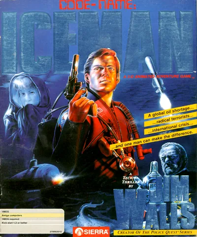 Codename - Iceman cover art for Commodore Amiga