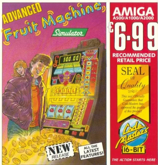 Advanced Fruit Machine Simulator cover art for Commodore Amiga