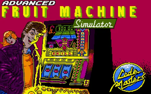 Advanced Fruit Machine Simulator title screen