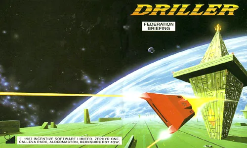 Driller (Europe) (Budget - Kixx) cover art for Commodore Amiga
