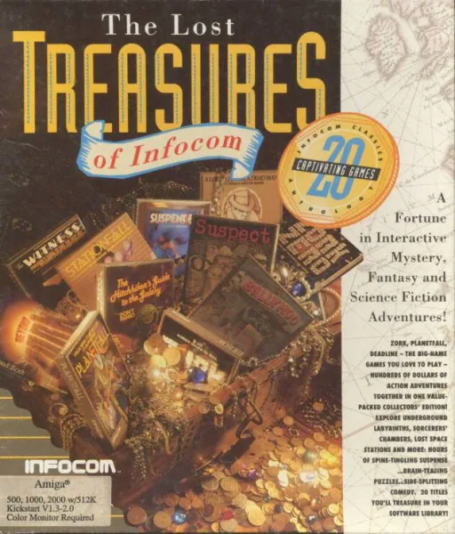 Backdrop artwork for The Lost Treasures of Infocom