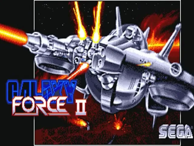 Galaxy Force II title screen