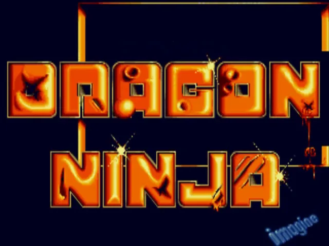 Bad Dudes vs. Dragon Ninja title screen