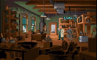 Indiana Jones and the Fate of Atlantis - A Graphic Adventure (France) (v1.0 3-2-93) screenshot