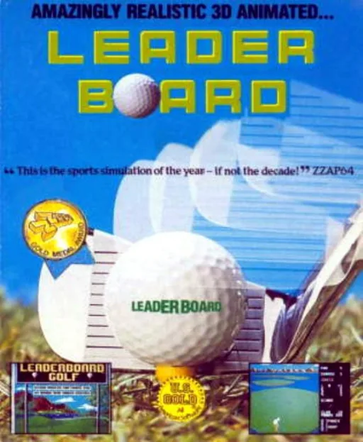 Backdrop artwork for Leader Board - Tournament Disk 1 (Europe) (Addon)