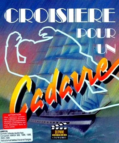 Croisiere pour un Cadavre cover art for Commodore Amiga