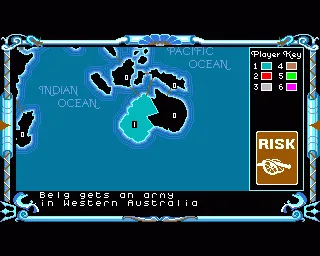 Backdrop artwork for Risk - The World Conquest Game (Europe) (v1.9) (Compilation - Board Genius)