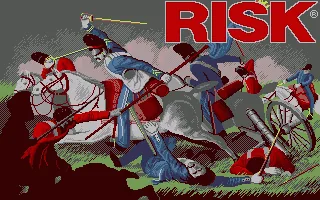 Risk - The World Conquest Game (Europe) (v1.9) (Compilation - Board Genius) title screen