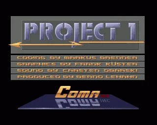 Project One (Europe) (Coverdisk - Amiga Fun) title screen