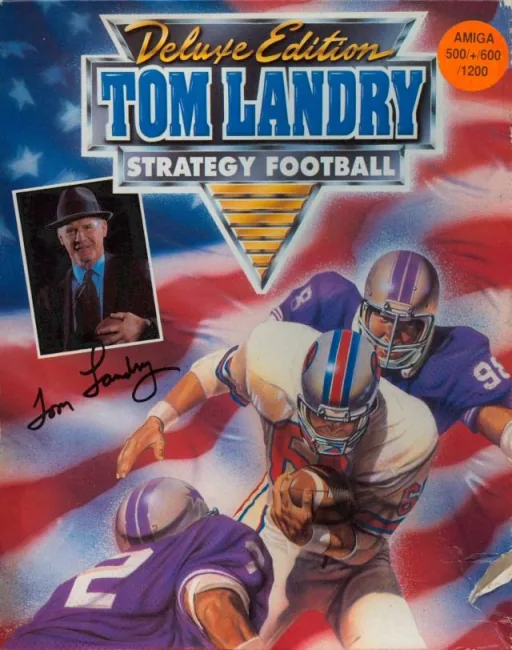 Backdrop artwork for Tom Landry Strategy Football - Deluxe Edition