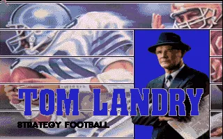 Tom Landry Strategy Football - Deluxe Edition title screen