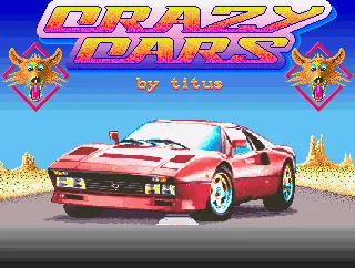 Crazy Cars (Europe) (Compilation - Action d'Enfer) title screen
