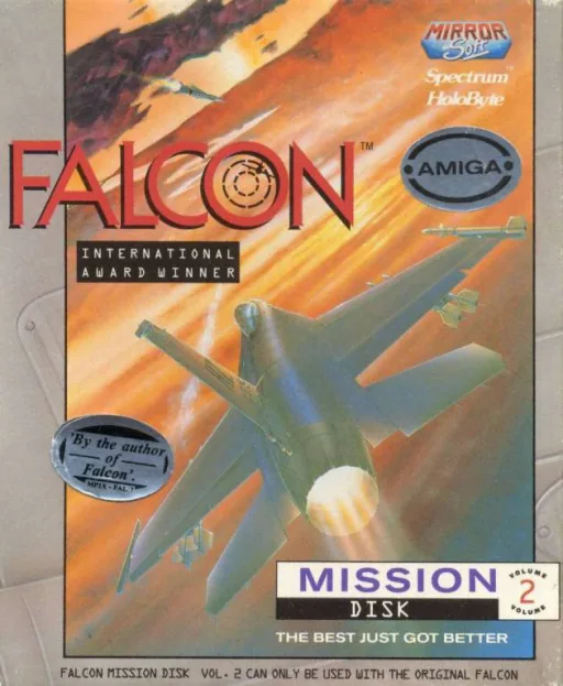 Falcon Mission Disk - Operation Firefight (USA) (Addon) cover art for Commodore Amiga