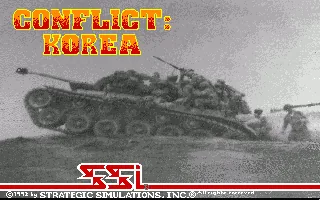 Conflict - Korea title screen
