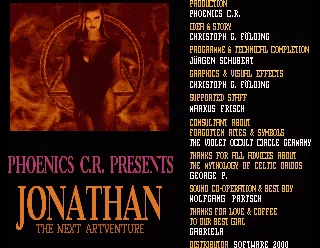 Jonathan title screen