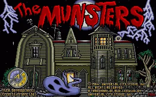 Munsters, The (Europe) (Compilation - Kids Pack) title screen