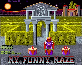 My Funny Maze title screen