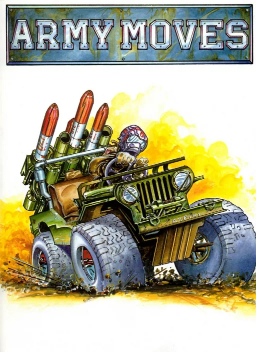 Army Moves (Europe) (Coverdisk - CU Action - Issue May 1991) cover art for Commodore Amiga