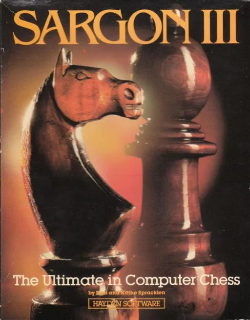 Sargon III cover art for Commodore Amiga