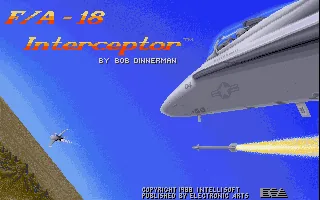 FA-18 Interceptor title screen