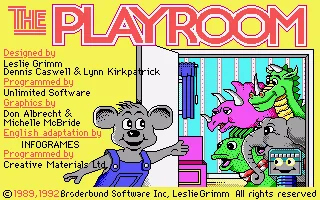 Playroom, The - La Chambre de Peppy title screen