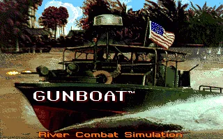 Gunboat - River Combat Simulation title screen