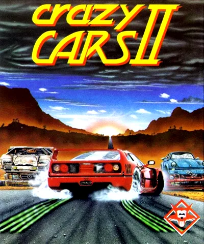 Crazy Cars II cover art for Commodore Amiga
