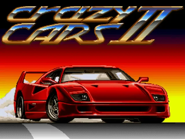 Crazy Cars II title screen