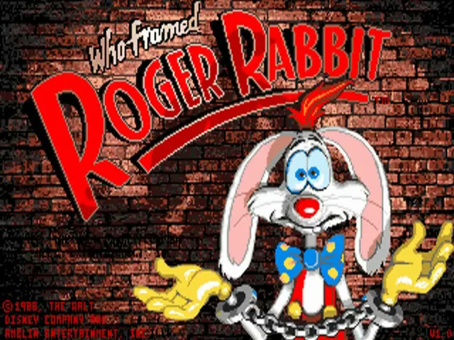 Who Framed Roger Rabbit title screen