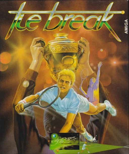 Adidas Championship Tie-Break cover art for Commodore Amiga