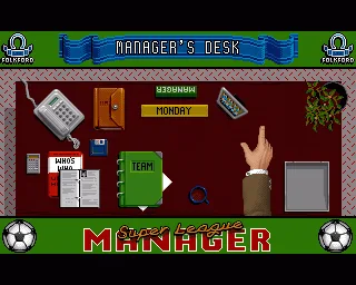 Backdrop artwork for Super League Manager (Europe) (AGA)