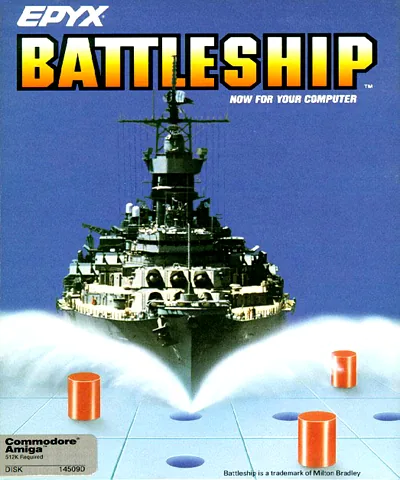 Battleships (Europe) (Budget - Encore) cover art for Commodore Amiga