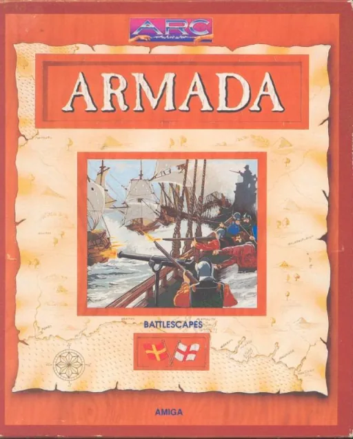 Armada cover art for Commodore Amiga