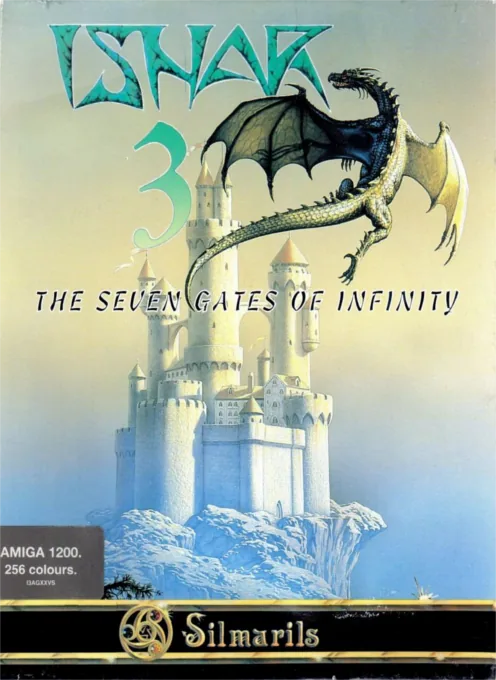 Ishar 3 - The Seven Gates of Infinity (Europe) (En,Fr,De) (AGA) cover art for Commodore Amiga