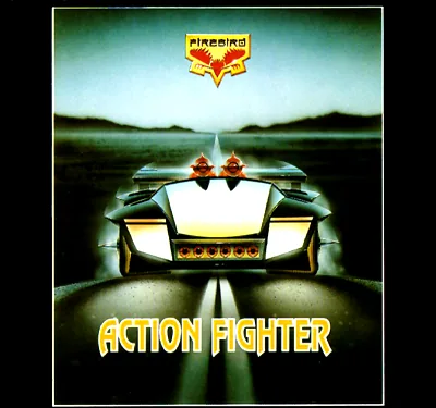 Action Fighter (France) (Compilation - Les Fous du Volant) cover art for Commodore Amiga