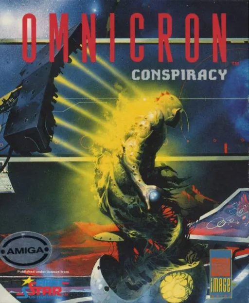 Backdrop artwork for Omnicron Conspiracy (Europe) (v1.0 191090)