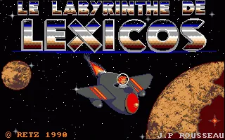 Labyrinthe de Lexicos, Le title screen