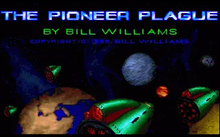 Pioneer Plague title screen