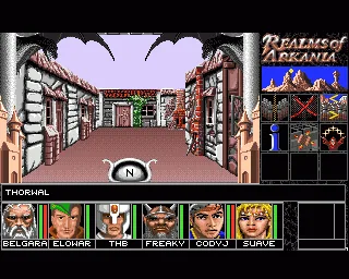 Realms of Arkania - Blade of Destiny (Europe) (OCS, ECS) screenshot