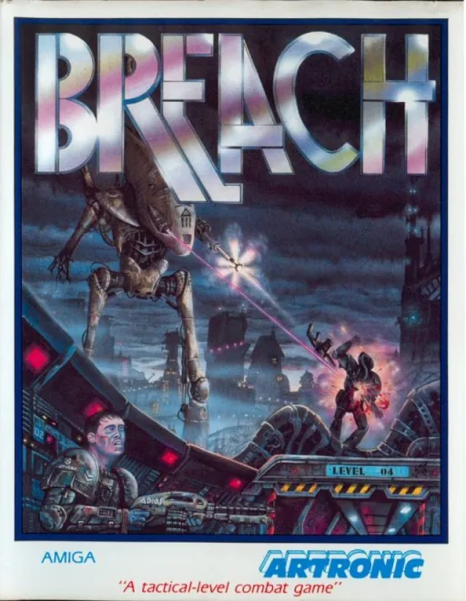 Breach cover art for Commodore Amiga