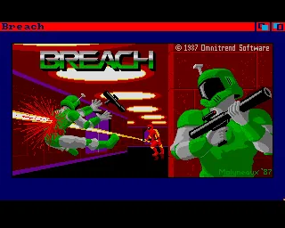 Breach title screen