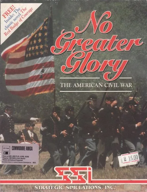 No Greater Glory - The American Civil War cover art for Commodore Amiga