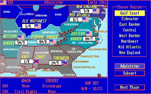 No Greater Glory - The American Civil War screenshot