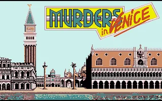 Murders in Venice title screen
