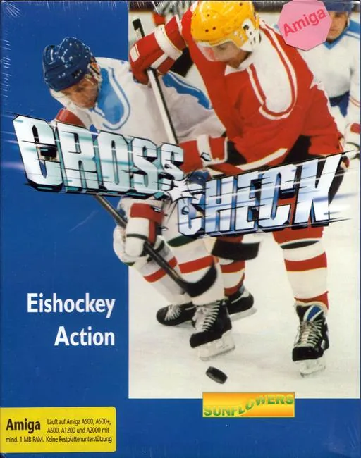 CrossCheck - Eishockey Action cover art for Commodore Amiga